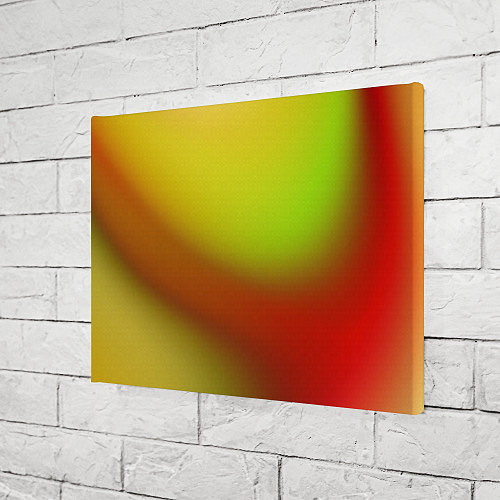 Картина прямоугольная Color multicolored gradient / 3D-принт – фото 3