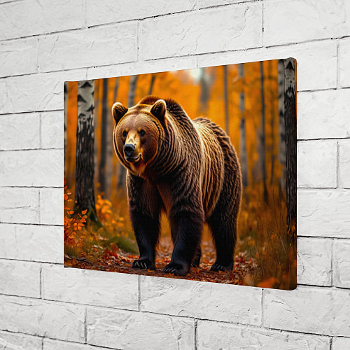 Картина прямоугольная Осенний страж леса / 3D-принт – фото 3