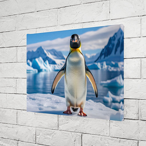 Картина прямоугольная Императорский пингвин / 3D-принт – фото 3