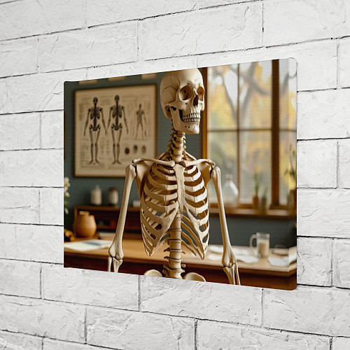 Картина прямоугольная Анатомический скелет / 3D-принт – фото 3