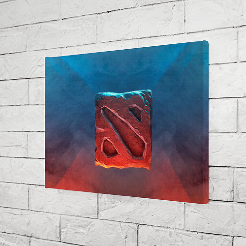 Картина прямоугольная Dota 2: Symbol / 3D-принт – фото 3