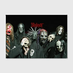 Холст прямоугольный Slipknot, цвет: 3D-принт — фото 2