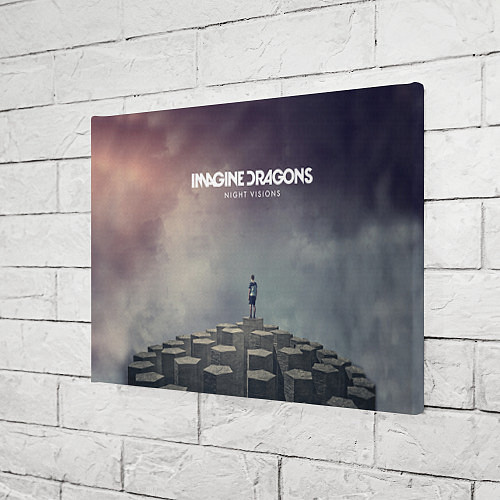 Картина прямоугольная Imagine Dragons: Night Visions / 3D-принт – фото 3