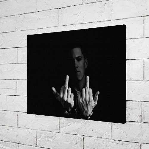 Картина прямоугольная Eminem Fuck / 3D-принт – фото 3