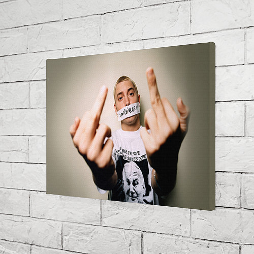 Картина прямоугольная Eminem: I am Rap / 3D-принт – фото 3