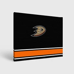 Холст прямоугольный Anaheim Ducks Selanne, цвет: 3D-принт
