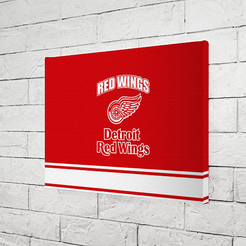 Картина прямоугольная Detroit red wings / 3D-принт – фото 3