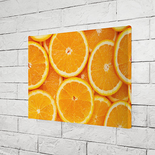 Картина прямоугольная Апельсин / 3D-принт – фото 3