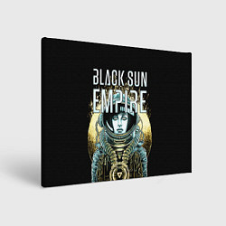 Холст прямоугольный Black Sun Empire, цвет: 3D-принт
