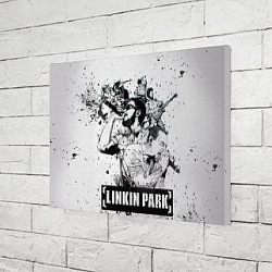 Холст прямоугольный Linkin Park, цвет: 3D-принт — фото 2