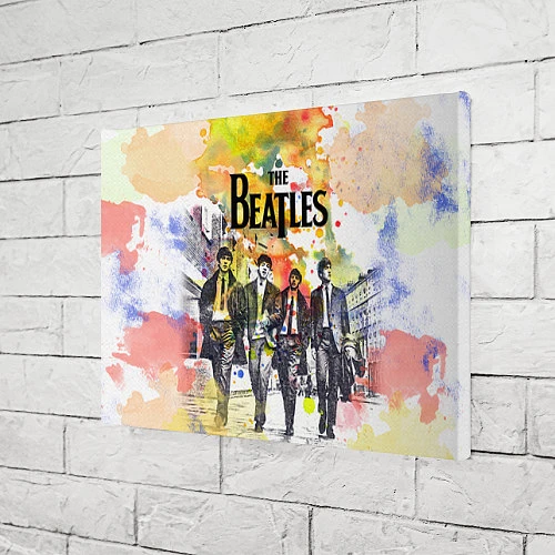 Картина прямоугольная The Beatles: Colour Spray / 3D-принт – фото 3