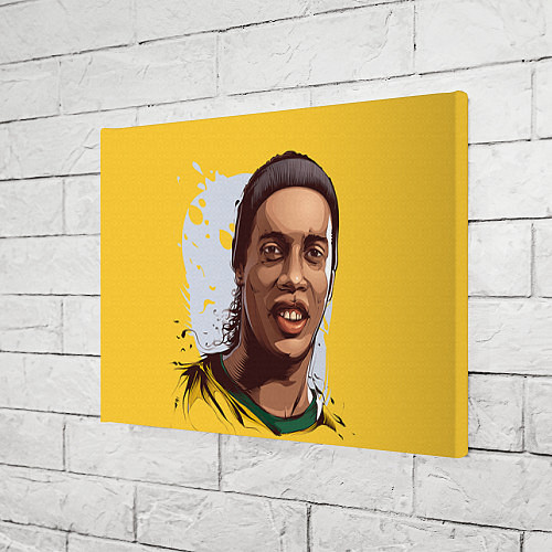 Картина прямоугольная Ronaldinho Art / 3D-принт – фото 3