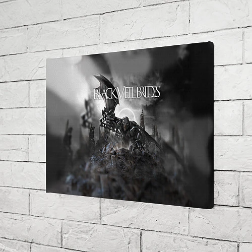 Картина прямоугольная Black Veil Brides: Faithless / 3D-принт – фото 3