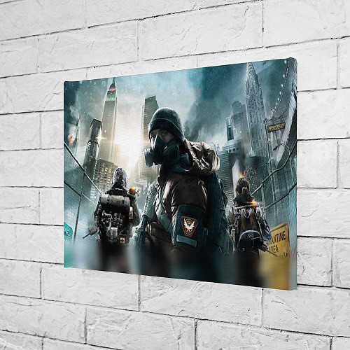 Картина прямоугольная Division 1 / 3D-принт – фото 3