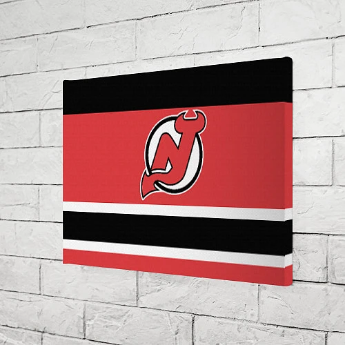 Картина прямоугольная New Jersey Devils / 3D-принт – фото 3