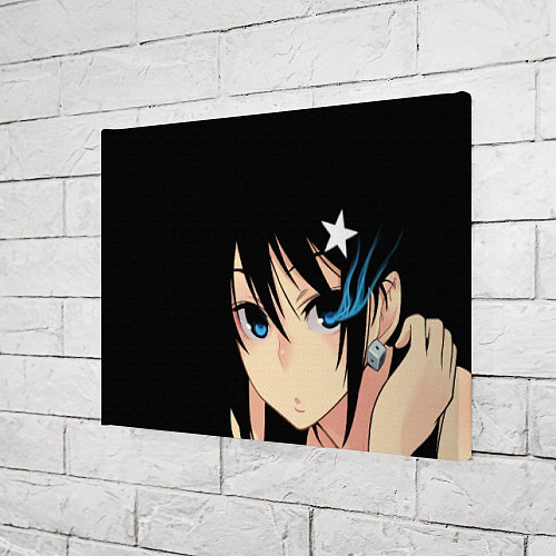 Картина прямоугольная Black Rock Shooter - глаза Мато Курои / 3D-принт – фото 3