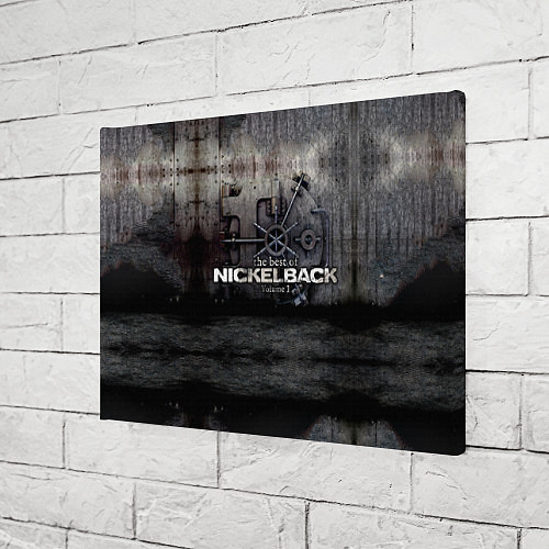Картина прямоугольная Nickelback Repository / 3D-принт – фото 3