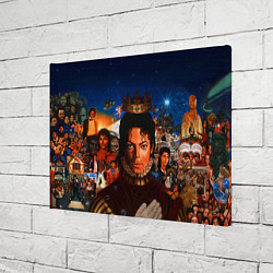 Холст прямоугольный Michael Jackson: Pop King, цвет: 3D-принт — фото 2