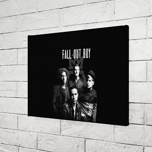 Картина прямоугольная Fall out boy band / 3D-принт – фото 3