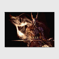 Холст прямоугольный Dark Souls, цвет: 3D-принт — фото 2