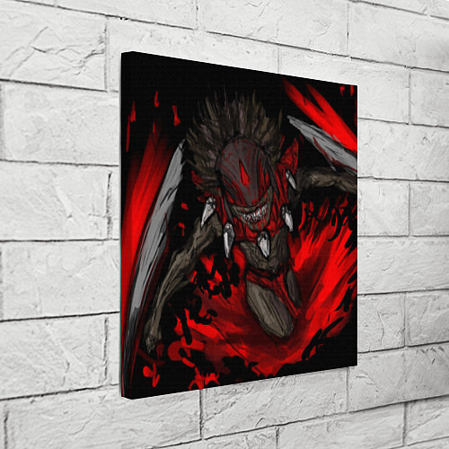 Картина квадратная Bloodseeker Rage / 3D-принт – фото 3