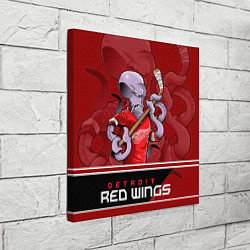 Холст квадратный Detroit Red Wings, цвет: 3D-принт — фото 2