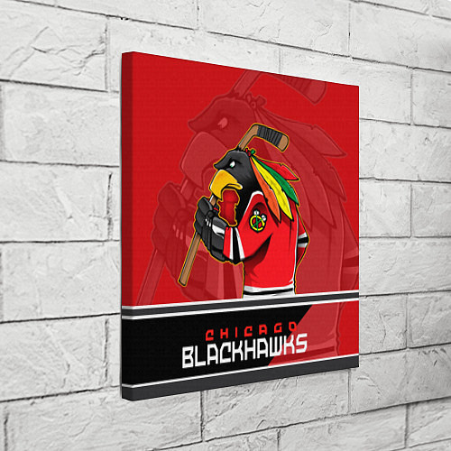 Картина квадратная Chicago Blackhawks / 3D-принт – фото 3