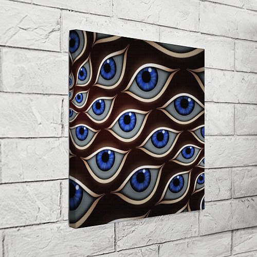 Картина квадратная Глазоед много зрачков / 3D-принт – фото 3