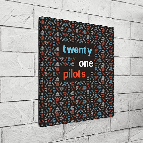 Картина квадратная Twenty One Pilots / 3D-принт – фото 3