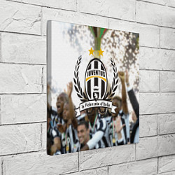 Холст квадратный Juventus5, цвет: 3D-принт — фото 2