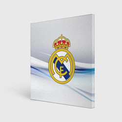 Холст квадратный Реал Мадрид, цвет: 3D-принт
