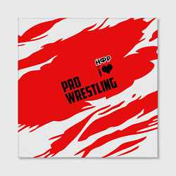 Холст квадратный НФР: Pro Wrestling, цвет: 3D-принт — фото 2