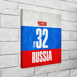 Холст квадратный Russia: from 32, цвет: 3D-принт — фото 2