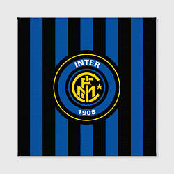 Холст квадратный Inter FC 1908, цвет: 3D-принт — фото 2