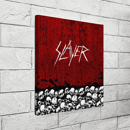 Картина квадратная Slayer Red / 3D-принт – фото 3