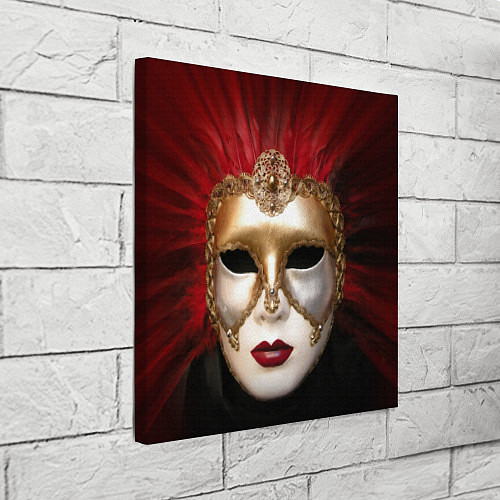 Картина квадратная Венецианская маска / 3D-принт – фото 3