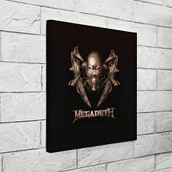 Холст квадратный Megadeth, цвет: 3D-принт — фото 2