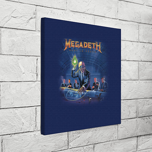 Картина квадратная Megadeth: Rust In Peace / 3D-принт – фото 3