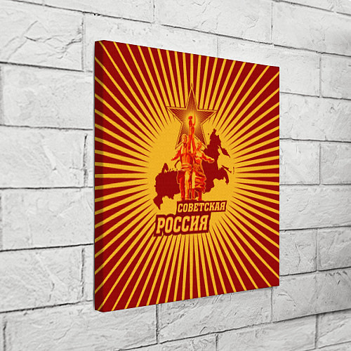 Картина квадратная Советская Россия / 3D-принт – фото 3