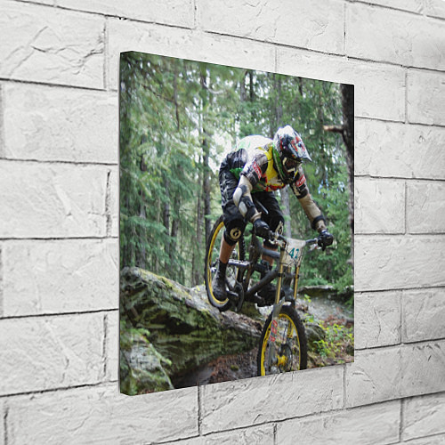 Картина квадратная Велоспорт гонка / 3D-принт – фото 3