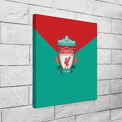 Картина квадратная Liverpool: Green style / 3D-принт – фото 3