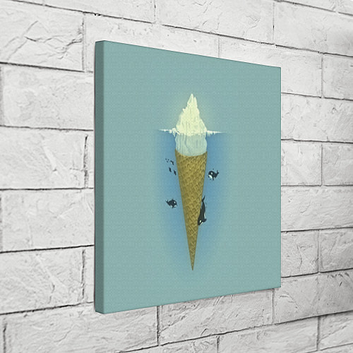 Картина квадратная Мороженко / 3D-принт – фото 3
