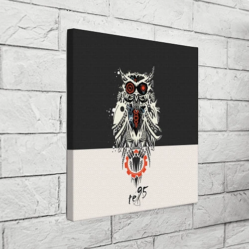 Картина квадратная TDD Owl 95 / 3D-принт – фото 3