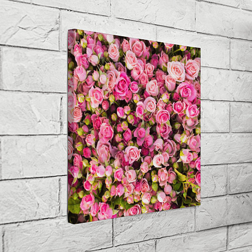 Картина квадратная Розовый рай / 3D-принт – фото 3