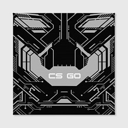 Холст квадратный CS:GO Black collection, цвет: 3D-принт — фото 2