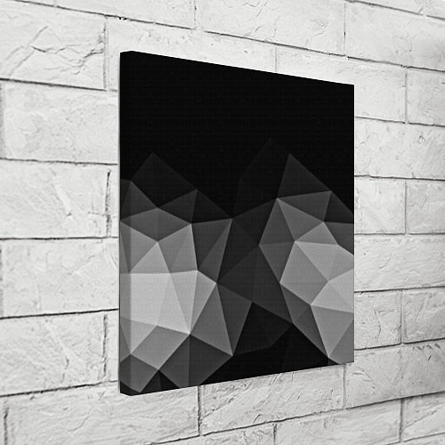 Картина квадратная Abstract gray / 3D-принт – фото 3