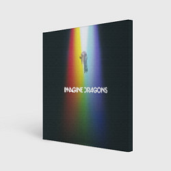 Холст квадратный Imagine Dragons, цвет: 3D-принт