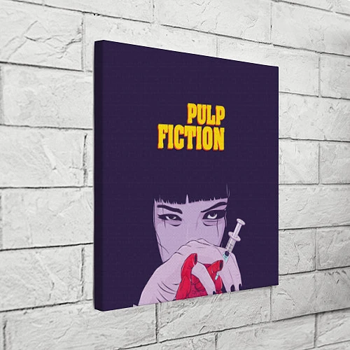 Картина квадратная Pulp Fiction: Dope Heart / 3D-принт – фото 3