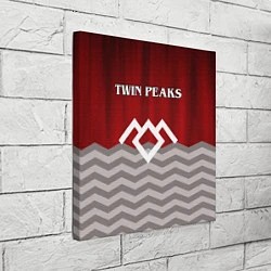 Холст квадратный Twin Peaks, цвет: 3D-принт — фото 2
