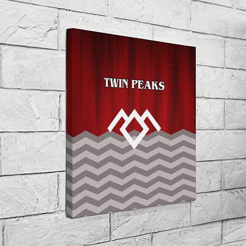 Картина квадратная Twin Peaks / 3D-принт – фото 3